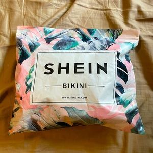 Mocha brown shein bathing suit.